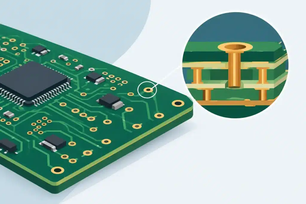 Blind and buried vias in PCBs – when are they used?