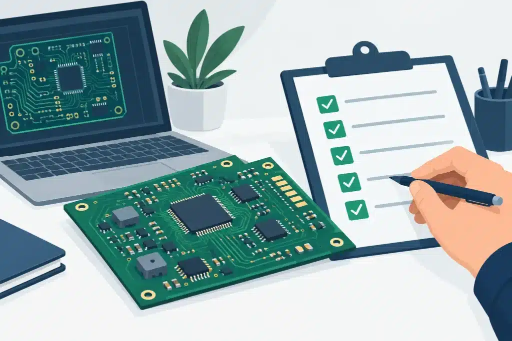 PCB design review checklist for critical boards